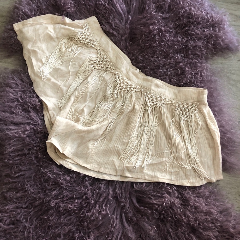 TOBI FREE PEOPLE INSPIRED FRINGE FESTIVAL SHORTS
